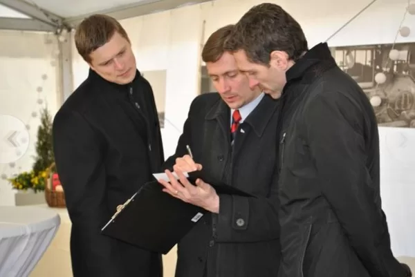 Koģenerācijas stacijas atklāšana 2013